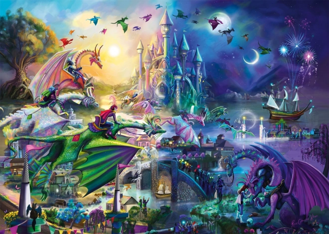 Nocny Smok Konkurs Puzzle 1000 Elementów
