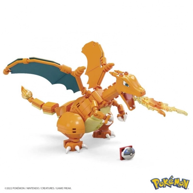 Mega Charizard Pokemon zestaw budowlany GWY77