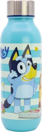 Niebieska dziecięca butelka termiczna Bluey 640 ml
