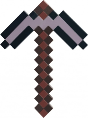 kilof minecraft netherite plastikowy 42 cm