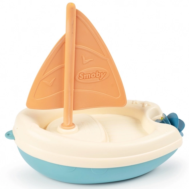 Smoby Little Green Bioplastowa Żaglówka do Wody