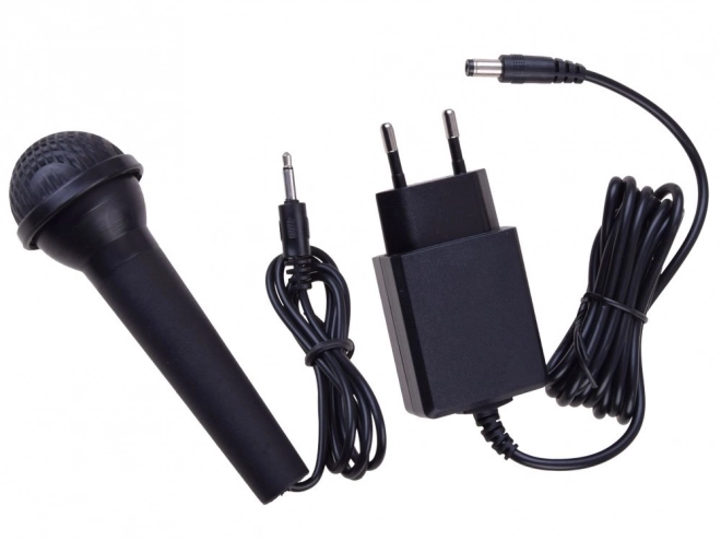 Elektroniczne klawisze z mikrofonem