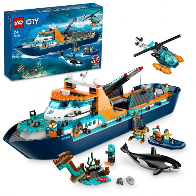 LEGO City statek badaczy Arktyki