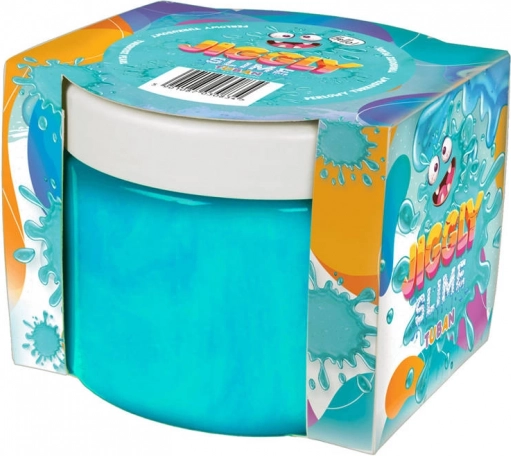 Slime Jiggly perłowy turkus 500 g