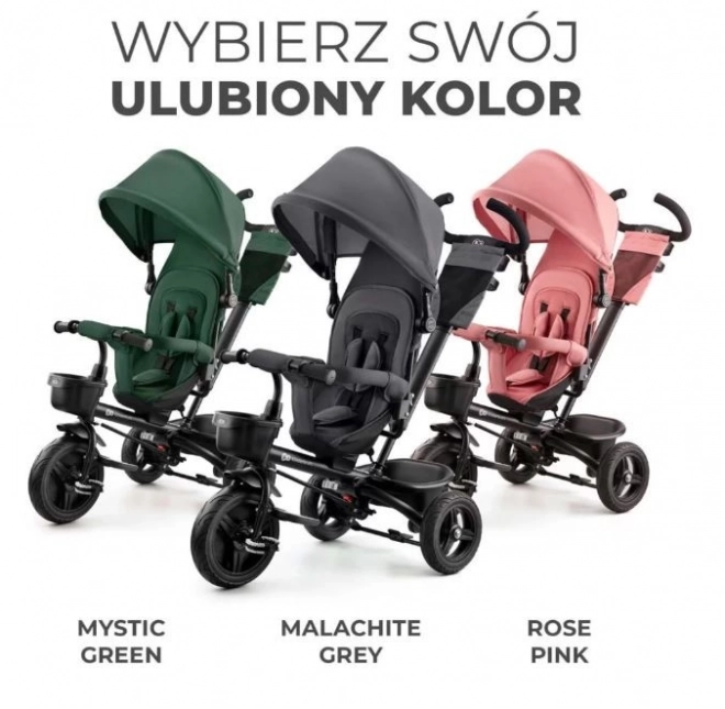 Dziecięcy rowerek trójkołowy Aveo Malachite Grey