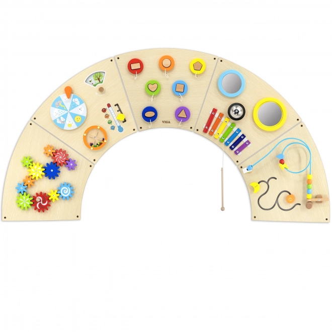 VIGA tablica manipulacyjna ścienna Luk Montessori