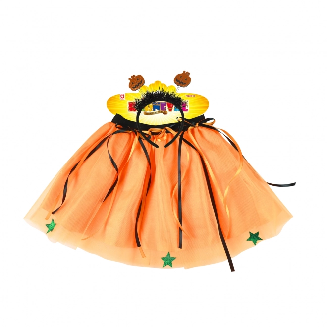 Dziecięcy kostium halloween tutu spódnica z opaską