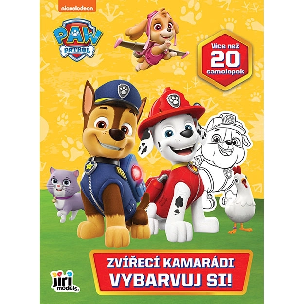 Koloruj sobie! Psi Patrol Zwierzęcy przyjaciele
