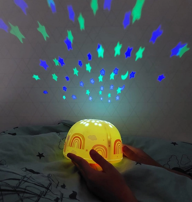 Projektor lampa firmy A Little Lovely Company – Tęcza