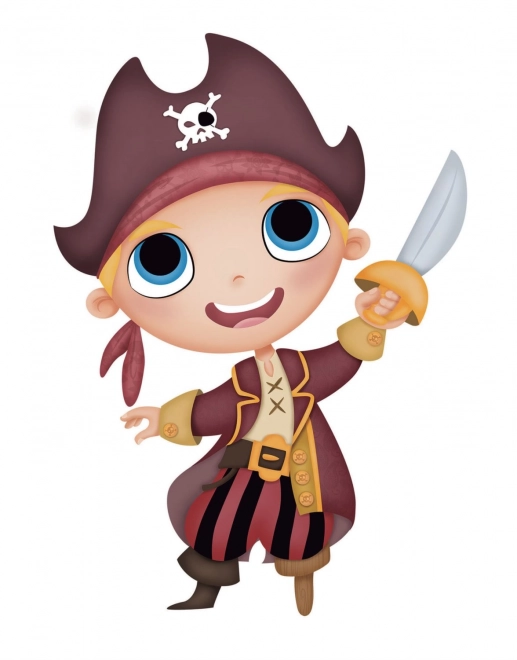 EDUCA 3D puzzle Wyspa Piratów 68 elementów