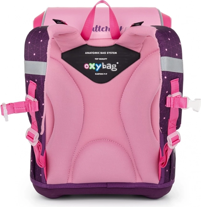 OXYBAG Zestaw szkolny 3-elementowy Premium Motyl