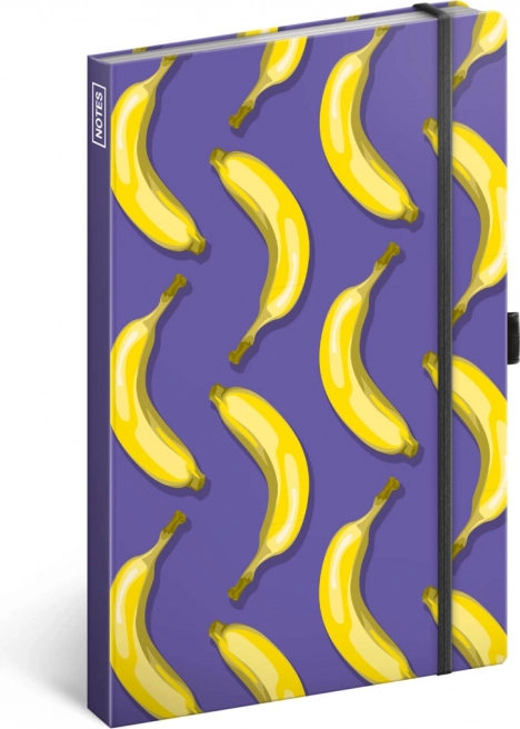 Notique liniowany notes Banany 13 × 21 cm