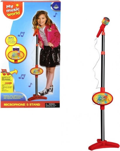 Dziecięcy mikrofon karaoke na baterie