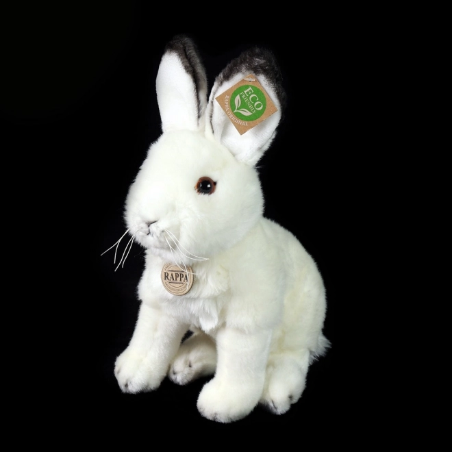 Puszysty zając polarny siedzący 30 cm ECO-FRIENDLY