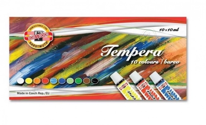 KOH-I-NOOR Farby temperowe 10x10ml