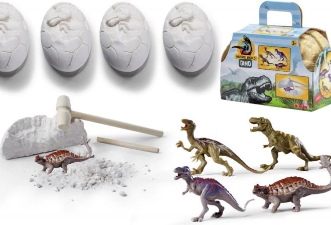 Zestaw do wykopywania jaj dinozaurów