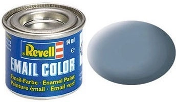 Matowa szara farba emaliowa Revell Email Color 57
