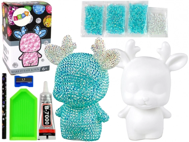 Kreatywny zestaw LEAN Toys DIY Crystal Deer