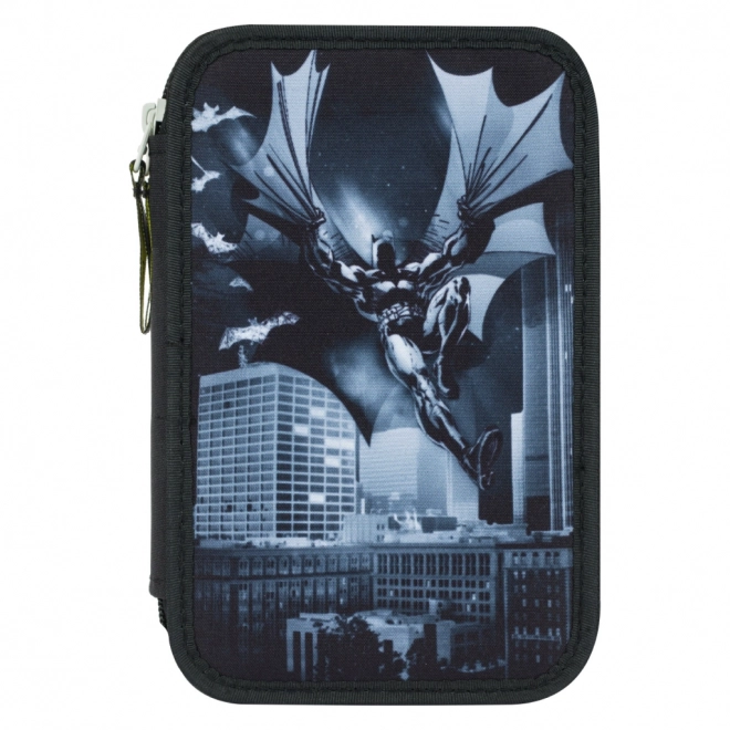 BAAGL Szkolny piórnik dwupiętrowy Batman Dark City