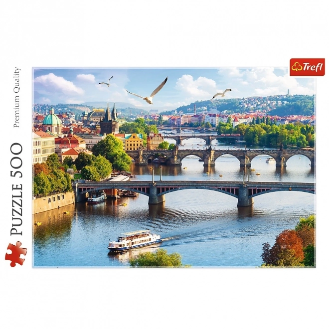 Puzzle 500 elementów Praga Trefl