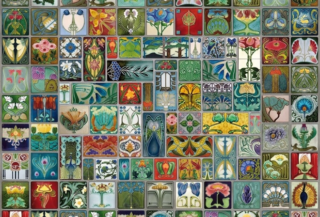 Puzzle Kafelki 2000 kawałków od Cobble Hill