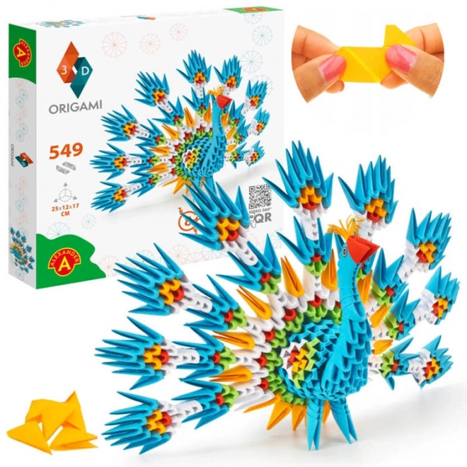 Kreatywne Origami 3D Paw od Alexandera