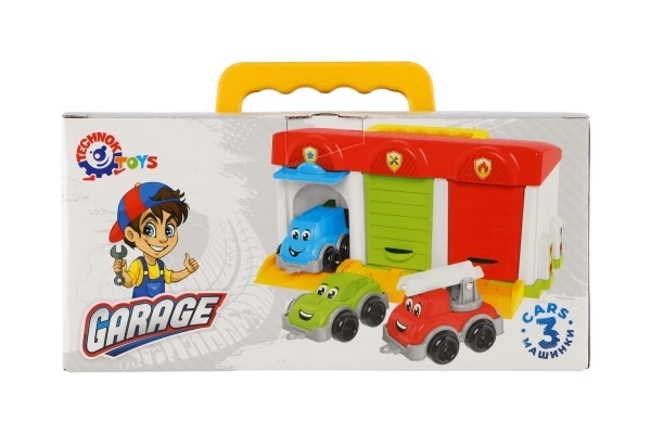 Garaż z autami i akcesoriami Technok Toys