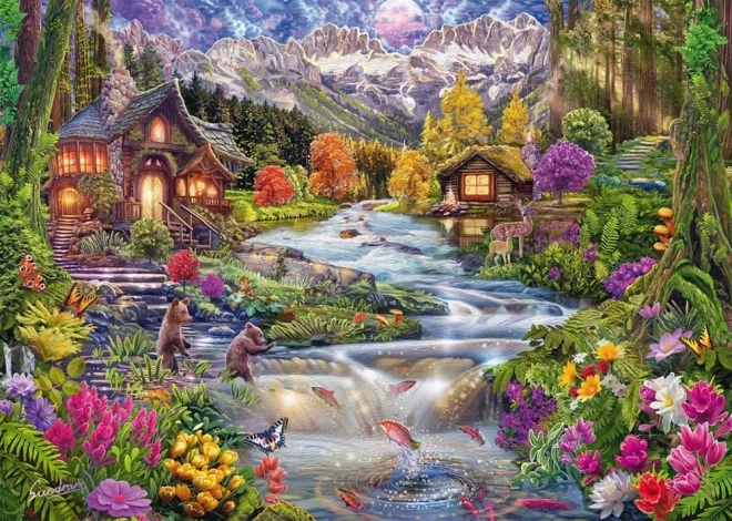 Puzzle Górski Strumień 2000 elementów