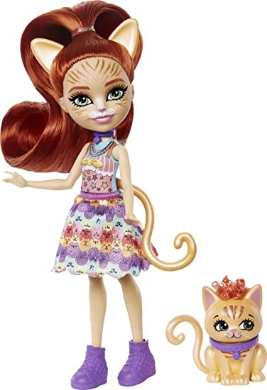 Lalka Enchantimals z przyjacielem zwierzątkiem – Leniwiec