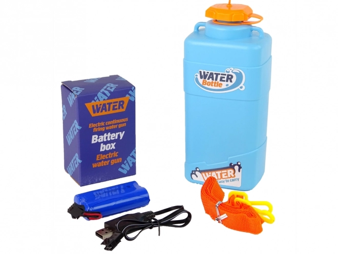 Duża elektryczna ładowalna pistolet wodny Zasięg 9 m 1000 ml