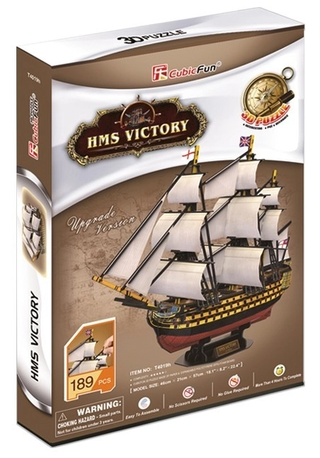 3D puzzle żaglowiec HMS Victory