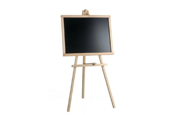 Tablica stojąca drewno 88x46cm w opakowaniu