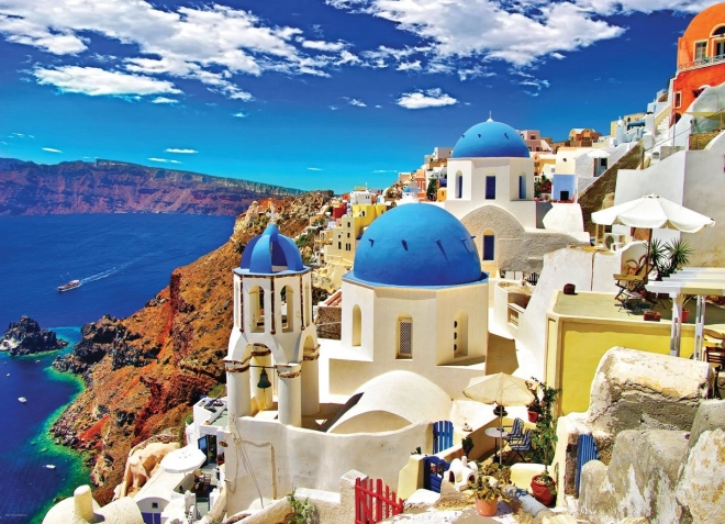 Puzzle Oia, Santorini, Grecja 1000 elementów