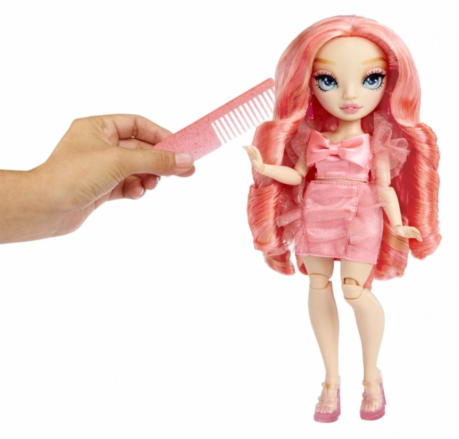 Rainbow High Nowi Przyjaciele - Modna lalka Pinkly Paige Pink