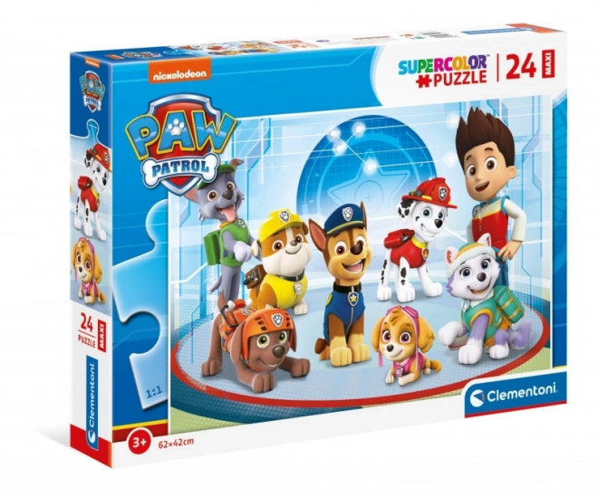 Maxi puzzle 24 elementów Psi Patrol