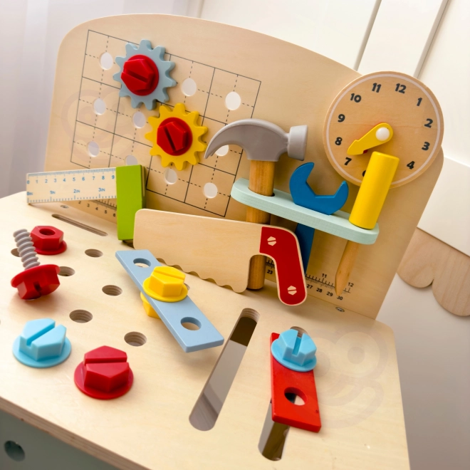 Drewniany stół roboczy Tooky Toy