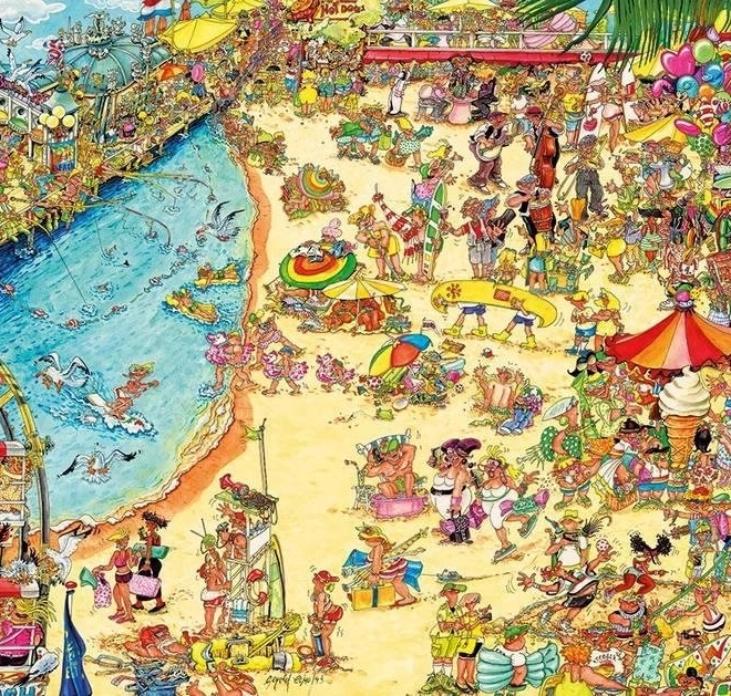 Puzzle Nadmorskie Żarty 1000 elementów