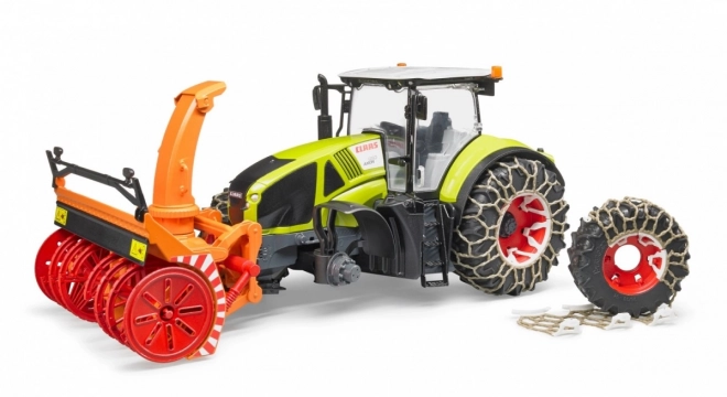 Bruder Traktor Class Axion 950 z odśnieżarką