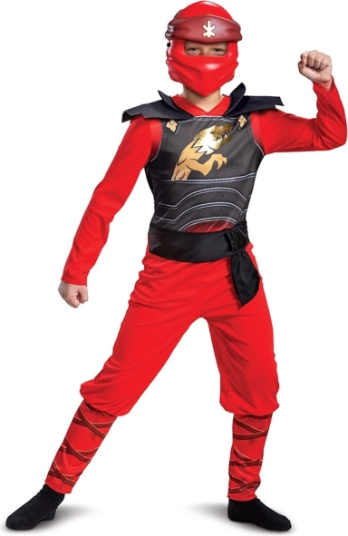 dziecięcy kostium Ninja Kai 4–6 lat z maską