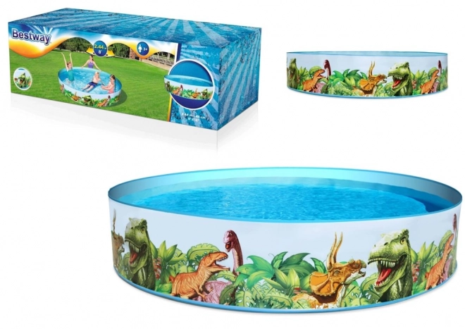 Basen Fill N Fun Dinozaury 8FT BESTWAY