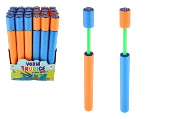 Rurka wodna piankowa 38cm 2 kolory 24szt w pudełku
