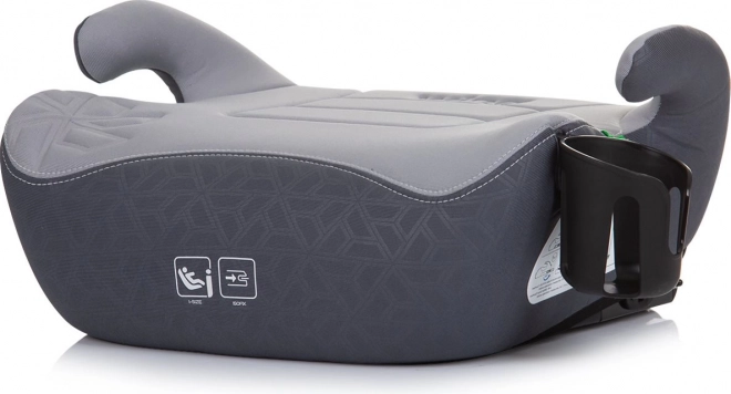 CHIPOLINO Podwyższenie Wing i-Size 125-150cm Isofix, Popielaty Szary
