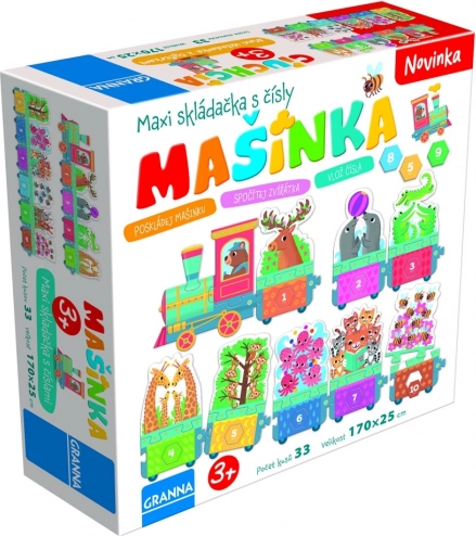 Granna Maszynka - edukacyjna układanka dla dzieci