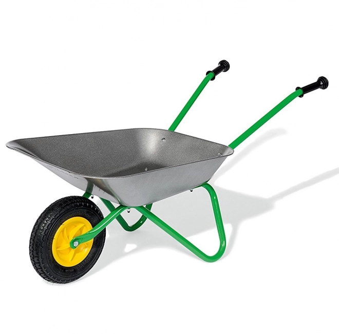 Dziecięce taczki szare metalowe Rolly Toys