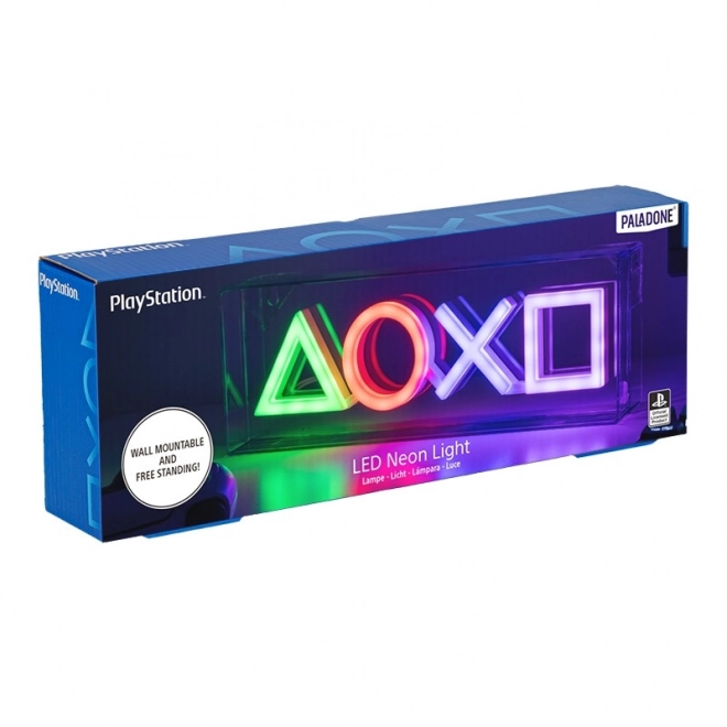 Neonowe światło PlayStation