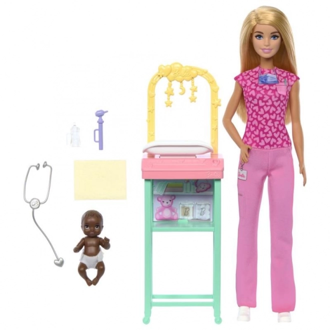 Zestaw zabawowy Barbie - pediatra