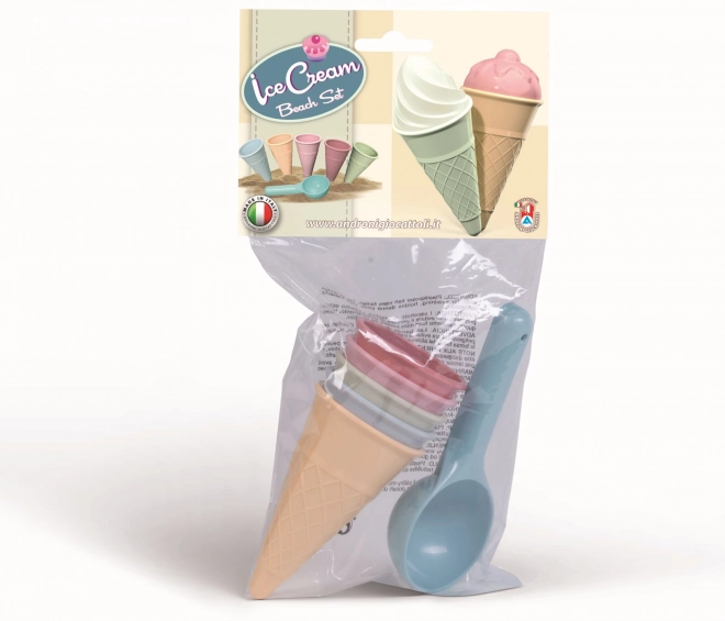 Foremki do piasku Lody