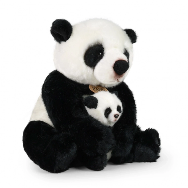 Rappa Pluszowa panda z młodym 27 cm ECO-FRIENDLY