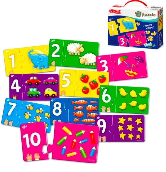 Puzzle dopasowujące Far Far Land - 10 obrazków