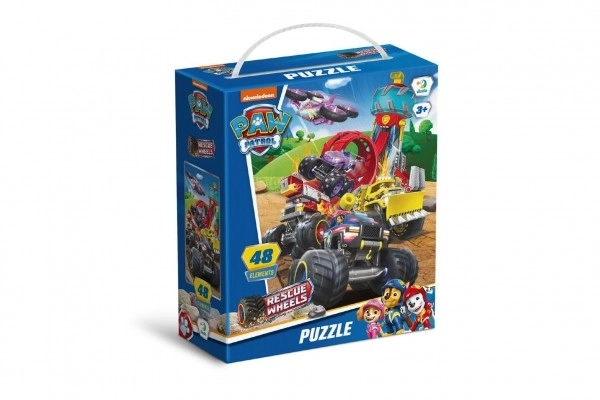 Puzzle z motywem Psi Patrol: Ratunek na kółkach